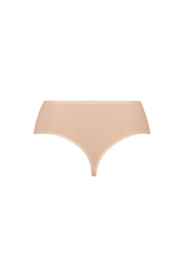 Chiloti tanga cu talie inalta Essentials 1334 - imagine 2