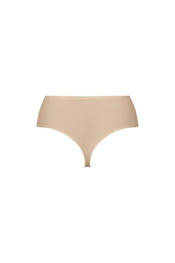 Chiloti tanga cu talie inalta Essentials 1334 - imagine 6