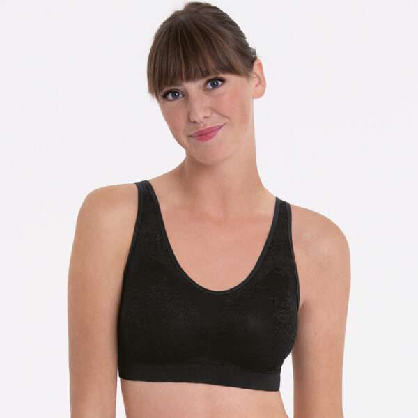 Sutien bralette cu dantela, cu buzunare pentru protezele externe de san 4700X - imagine 6