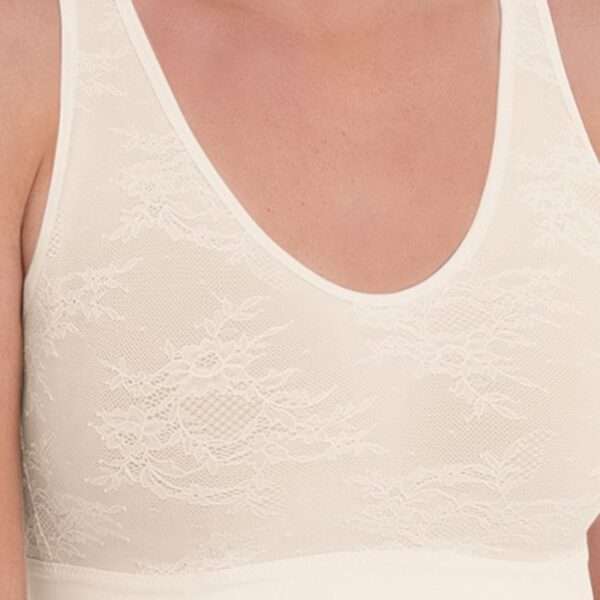 Sutien bralette cu dantela, cu buzunare pentru protezele externe de san 4700X - imagine 3