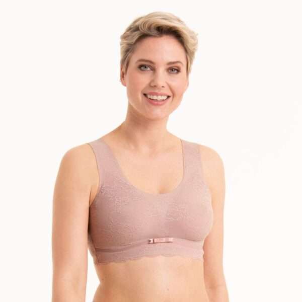 Sutien bralette cu dantela Essential 5400 - imagine 9