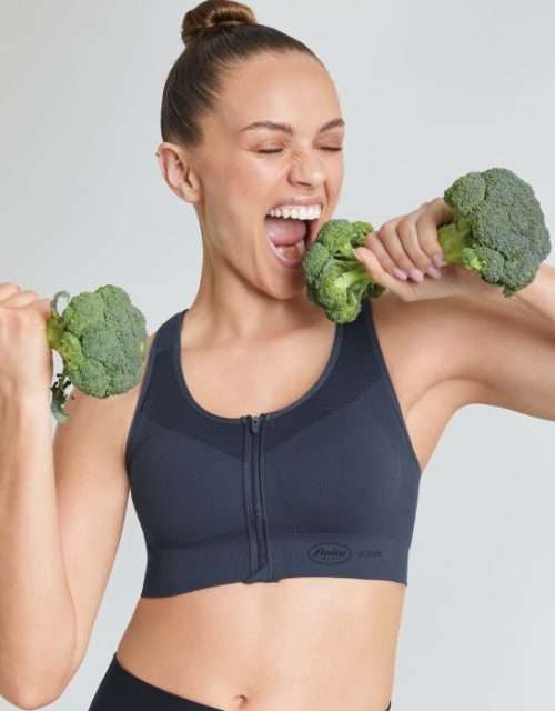 Top sport cu inchidere frontala 5511